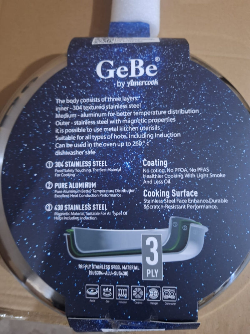 Stainless Steel Fry Pan