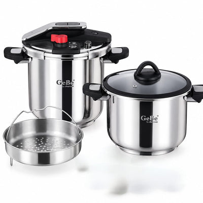 GeBe 5-Piece Pressure Cooker Set