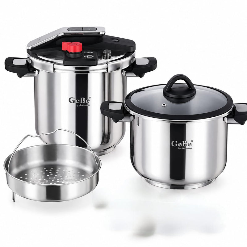 GeBe 5-Piece Pressure Cooker Set